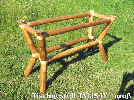 Bambus Tischgestell TALISAY - groß Produktfoto