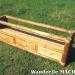 Bambus TV Schrank ohne Deckplatte